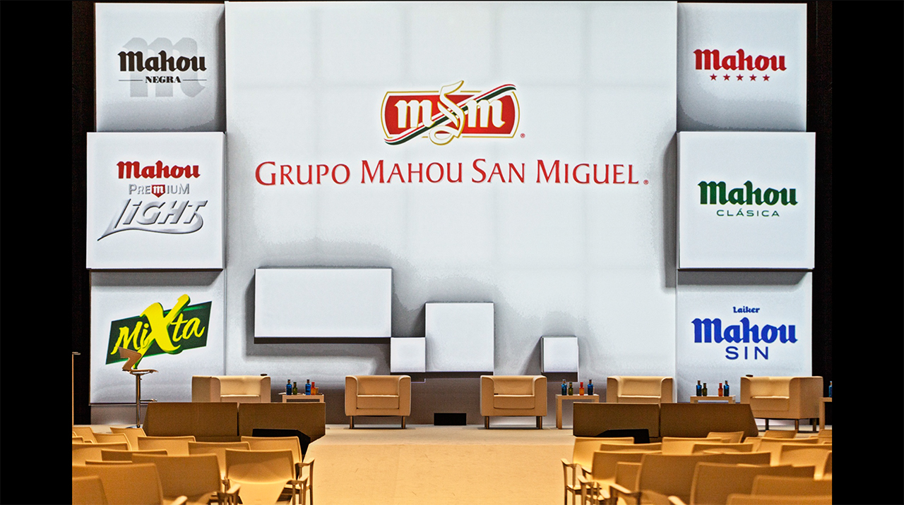 Lustra Creative Evento Grupo Mahou San Miguel