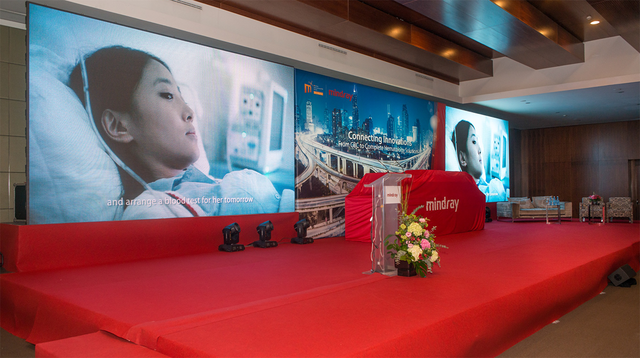 Lustra Creative Evento Mindray